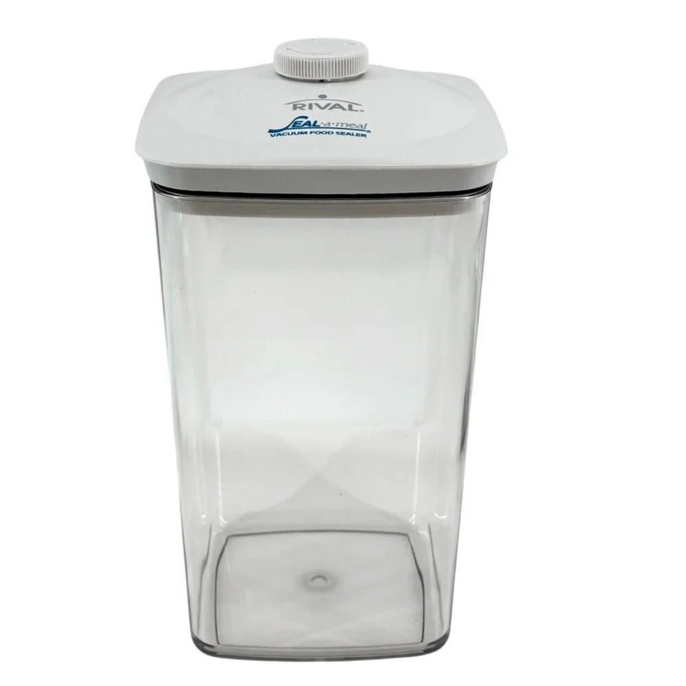 Rival Seal-A-Meal 3 Canisters 3 Lids Hose Sealer Accessory Kit VSA3 Unused